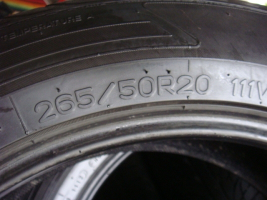 ขายยาง Nangkang  265 50 20  ปี 12 (3เส้น)