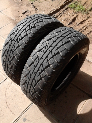 235/70R15  FORCEUM MILLENNIUM  ATZ  มี 2 เส้น TEL.081-427-3941