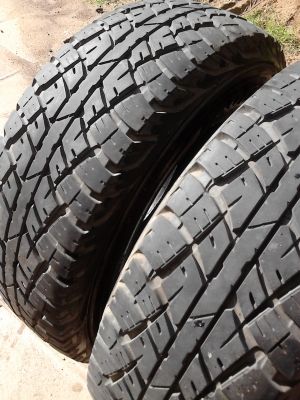 235/70R15  FORCEUM MILLENNIUM  ATZ  มี 2 เส้น TEL.081-427-3941