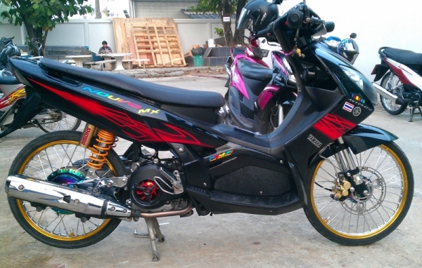 ขาย NOUVO MX ปี 51 เครื่องเดิมๆแต่งสวยสภาพเยี่ยมครับ เอกสารพร้อมโอนดูรถที่ นวนคร คลองหลวง หมู่บ้านไทธานี ขาย NOUVO MX ปี 51 เครื่องเดิมๆแต่งสวยสภาพเยี่ยมครับ เอกสารพร้อมโอนดูรถที่ นวนคร คลองหลวง หมู่บ้านไทธานี