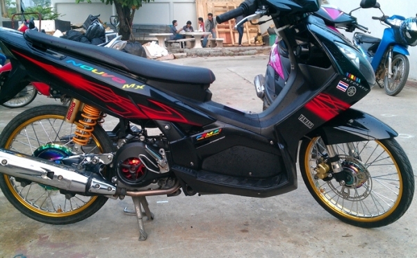 ขาย NOUVO MX ปี 51 เครื่องเดิมๆแต่งสวยสภาพเยี่ยมครับ เอกสารพร้อมโอนดูรถที่ นวนคร คลองหลวง หมู่บ้านไทธานี