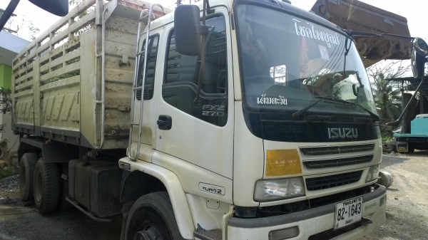 (ขายดาวน์..)10ล้อดั้ม270แรง ISUZU FXZ23NZF2 4 ยูโร2 ปลายปี*48รถสวย..เดิมๆ...ห้างแท้ มีตำหนิที่กระบะดั้มเท่านั้น..