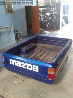 ขายหัวเเละกระบะมาสด้า 1000 สีน้ำเงินเกร็ดทำเเล้วตัดใจขายครับ