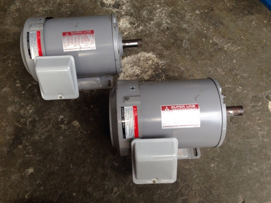 ขายมอเตอร์ Mitsubishi 2 HP. 1450 RPM. 380 V สภาพสวย พร้อมใช้งาน มี 2 ตัวครับ