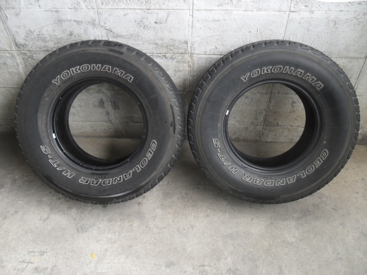 ยาง YOKOHAMA 30x9.50R15 ปี09 สวยๆ 1 คู่ ราคา 2500 บาท