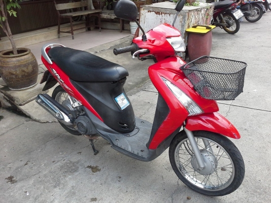 Suzuki Step ปี 50 สีแดง รถบ้าน เครื่องเดิม แน่นๆ ชุดสีสวย เล่ม เอกสาร