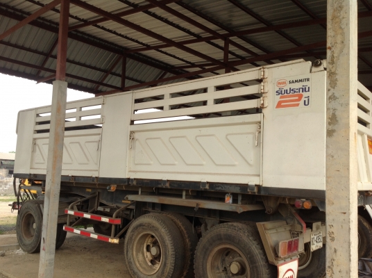 ขายหางพ่วงดัมพ์อู่ชัยเจริญ3เพลาแท้