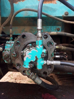 KOBELCO MARK 6 YN8 SUPER โซ่หนาเอวแน่นบูมอามไม่มีปะ เครื่องดีปั้มดีเครื่องเดิมปั้มเดิม  เอกสารเล่มทะเบียน