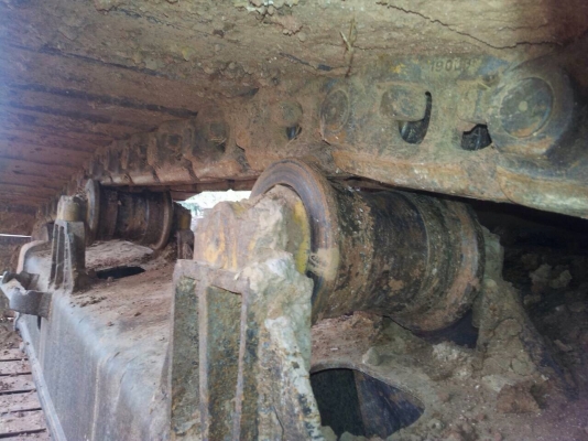 KOBELCO MARK 6 YN8 SUPER โซ่หนาเอวแน่นบูมอามไม่มีปะ เครื่องดีปั้มดีเครื่องเดิมปั้มเดิม  เอกสารเล่มทะเบียน