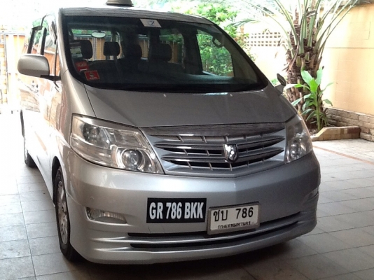 ปี2007Alphard V6 เครื่องยนต์3.0เจ้าของขายเอง
