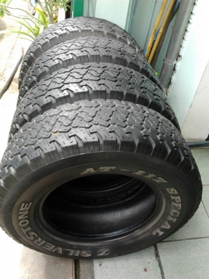 Silverstone AT-117 ขนาด 245/70/16 ปี12 สภาพดี 1ชุด