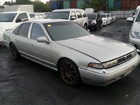 ขายA31 เครื่องRB25NA เกียร์ออโต้ แอร์ดิจิตอล ติดแก๊ส แพท้ายสกายเต็จ บอดี้เดิมบาง แม๊ก17 ถูกด่วนครับ