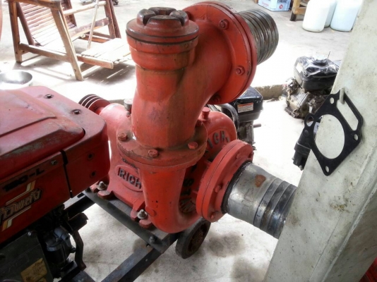 ขาย ปั้มหอยโข่ง 6 นิ้ว สภาพ 90\% ราคา 15000