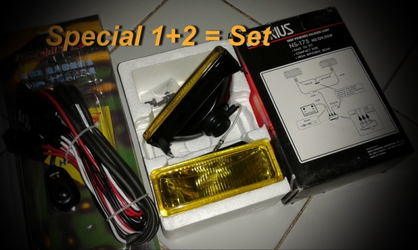 ชุดไฟ sport light ไฟตัดหมอก สำหรับรถทั่วไป H3/12V./55W ชุดไฟ sport light ไฟตัดหมอก สำหรับรถทั่วไป H3/12V./55W