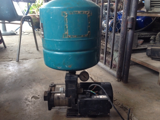 ขายปั้มน้ำแรงดันสูง Groundfos ขนาด 3/4 HP. 220 V ไฟบ้าน สภาพดีวิ่งนิ่ม