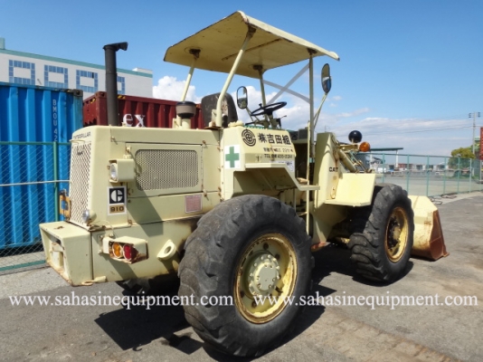 รถตัก CAT รุ่น 910 S/N 80U91XX นำเข้า บจก.สหสินอีควิปเม้นท์ โทร.081-5851880, 02-5168100-1 www.sahasinequipment.com