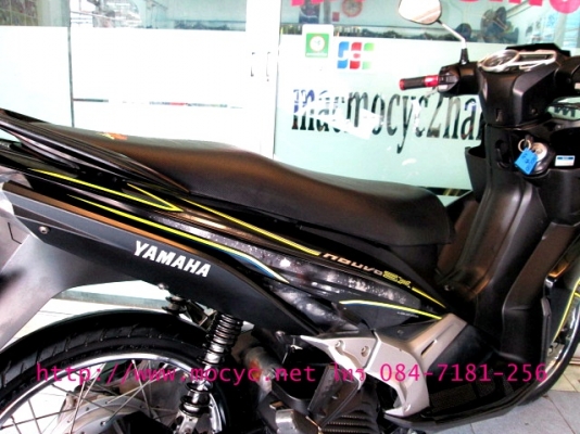 NOUVO SX  สีดำ ปี55  รุ่นใหม่ ระบบหัวฉีด โปรโมชั่นราคาเบาๆ ของแถม 3 รายการ 27900