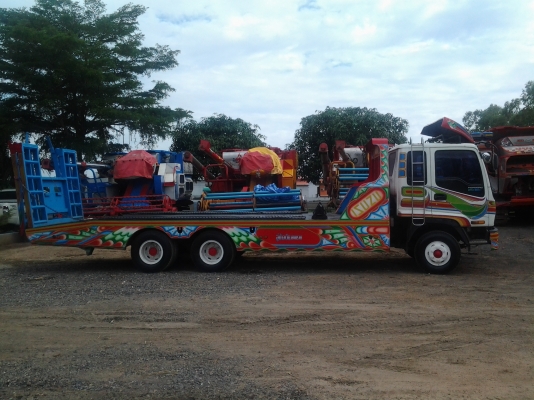 ขายด่วน DECA ISUZU 195 Hp เทรลเลอร์บรรทุกรถเกี่ยวงามๆครับ