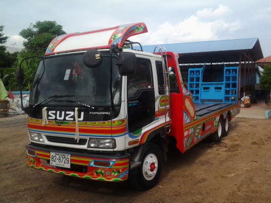 ขายด่วน DECA ISUZU 195 Hp เทรลเลอร์บรรทุกรถเกี่ยวงามๆครับ