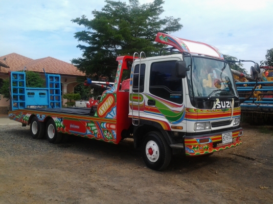 ขายด่วน DECA ISUZU 195 Hp เทรลเลอร์บรรทุกรถเกี่ยวงามๆครับ