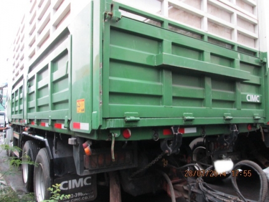 ขายถูก ไซโนทรัค 12 ล้อ NGV ดั้มเสาอากาศ วิ่ง 28,000 กม