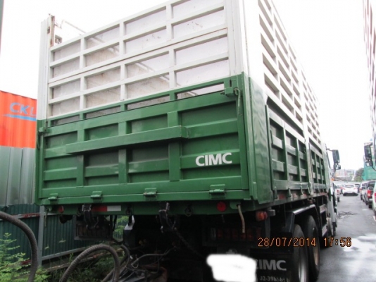 ขายถูก ไซโนทรัค 12 ล้อ NGV ดั้มเสาอากาศ วิ่ง 28,000 กม