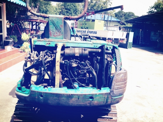 ขายรถแบคโฮ KOMATSU PC 30 - 7 ปั๊มนิ้ว มีไลด์ห้วเจาะ ไฟฟ้าตัด ใชงานได้เลย