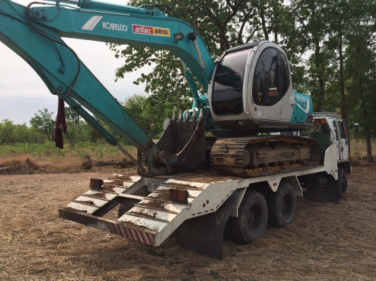 ขายแบคโฮ ยี่ห้อ KOBELCO SK120 Mark 5 อาร์มพิเศษ ใบแทค 70 ซม. ขายแบคโฮ ยี่ห้อ KOBELCO SK120 Mark 5 อาร์มพิเศษ ใบแทค 70 ซม.