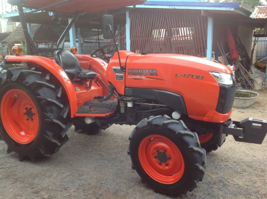 ปัญญาแทรคเตอร์มาแล้ว...จัดมาให้ตามคำเรียกร้อง  คูโบต้า L4708 ทำงาน1024ชม. โรตาลี่ RX182 (เพิ่มใบมีดใหม่ FD 185 ของศูนย์ 54,000) จัดส่ง อ.เมือง จ.กำแพงเพชร