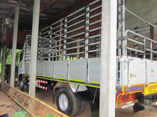 ขายหกล้อ HINO   MEGA  500  175HP  FC9JJLA  รถบ้าน  กระบะร่องมิเนียม สภาพป้ายแดง