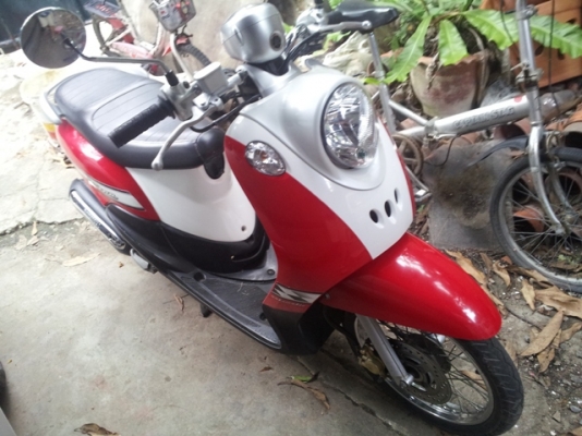 ํYamaha Fino S. ขาวแดง