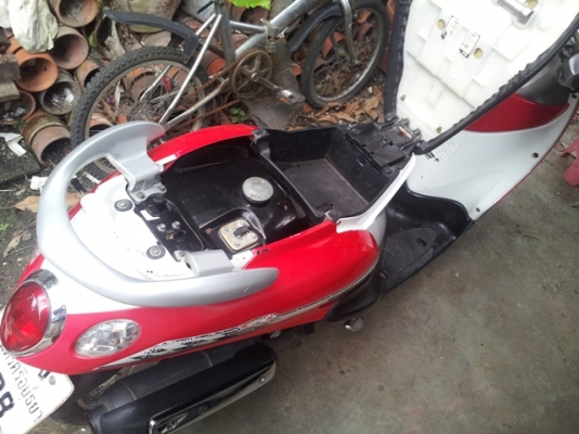 ํYamaha Fino S. ขาวแดง