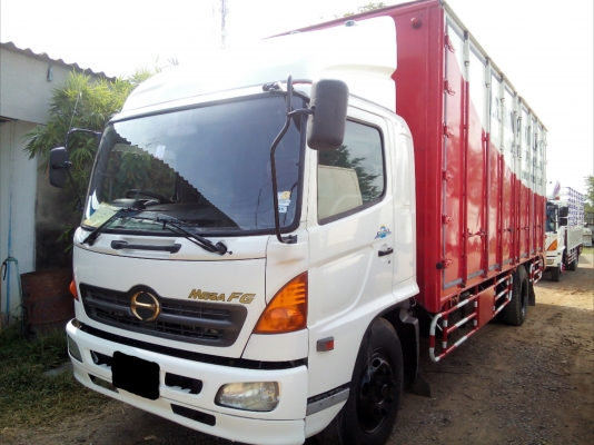 6 ล้อใหญ่  (ตู้ 10 บาน)  HINO  *Euro.2*   MEGA  FG1J 212 แรงม้า *ยาว 7.20 ม.* รถสวยจริง *รถห้างแท้* สภาพพร้อมใช้งาน * มีเล่มพร้อม *