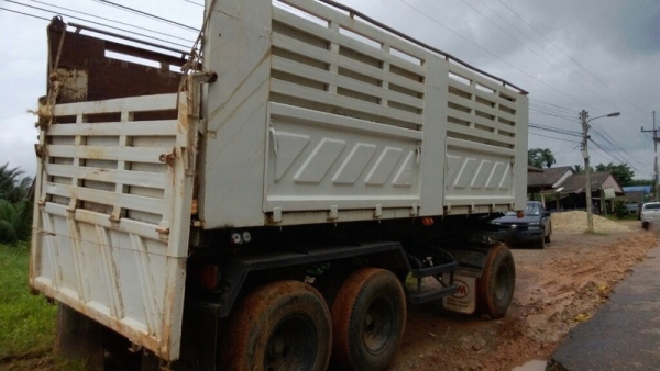 ขายหางพ่วงดั้ม สามมิต 3 เพลา ยัด. ปี 49 สนใจติดต่อ 081 - 6079515 ขายหางพ่วงดั้ม สามมิต 3 เพลา ยัด. ปี 49 สนใจติดต่อ 081 - 6079515