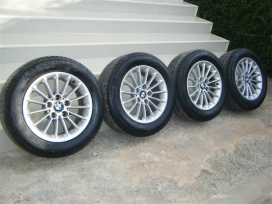 ขายแม็กBMWขอบ16"พร้อมยาง MICHELIN ปี 12 ขายแม็กBMWขอบ16"พร้อมยาง MICHELIN ปี 12