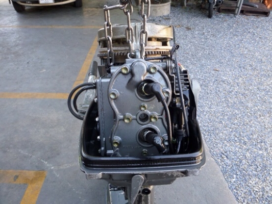 ...ขาย เครื่องเรือ SUZUKI 25 แรง นำเข้าจากญี่ปุ่น เครื่องติดง่ายเดินดี ราคา 29,500