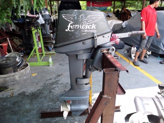 ละเอียด..ขายเครื่องเรือ Yamaha 8แรง นำเข้าญี่ปุ่น ราคา 19,500