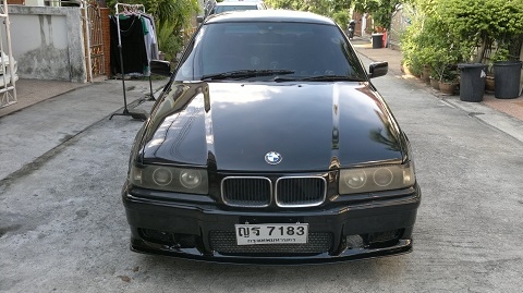 BMW AIRBAG ABSเครื่อง1เจโบใหญ่ เกียร์ออโต้ เครื่องเสียงชุดใหญ่ ทั้งสวยทั้งแรง