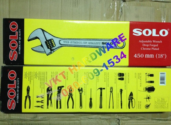 กุญแจเลื่อน SOLO 18"