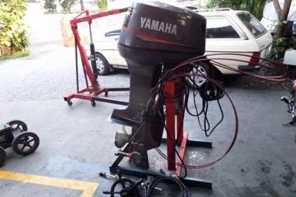 ขาย เครื่องเรือ YAMAHA 115 แรง 2 จังหวะ นำเข้าจากญี่ปุ่น เครื่องติดง่ายเดินดี พร้อมอุปกรณ์ตามรูป ราคา 165,000