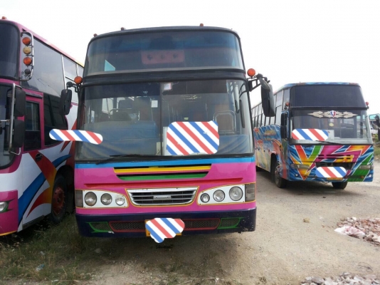 ขายรถบัสพัดลม HINO เครื่อง 195 แรงม้า ช่วงล่าง ZM เบรคน้ำ ทะเบียน 30 เบาะเอนนอน ราคา 350000