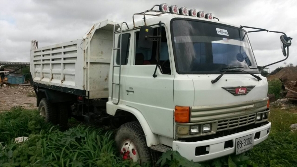 Hino KR320 หกล้อดั้ม เครื่อง EH700, 6 สูบ ยาง 9" พร้อมใช้