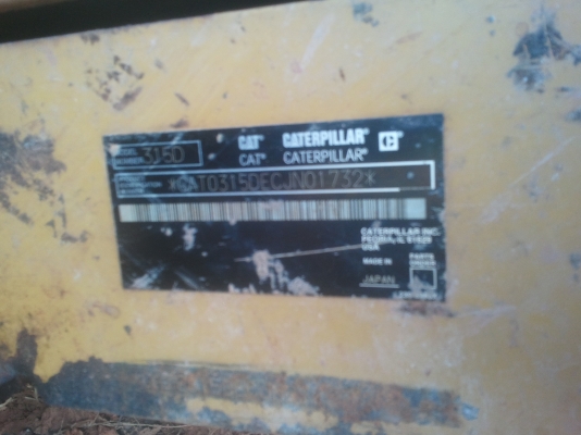 ขานสดหรือผ่อน1,760,000cat315 ดาวน์840,000ส่ง28,700x48งวด