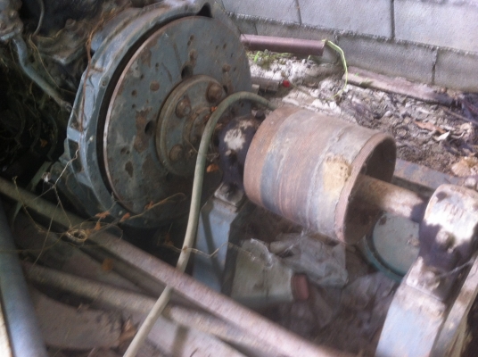 เครื่องยนต์ดีเซล 5 สูบ GARDNER ขนาด 75 แรงม้า ถอดจากโรงสี สภาพสวยก่อนเลิกใช้งานทำงานได้ดี พร้อมแท่น