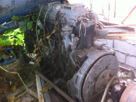 เครื่องยนต์ดีเซล 5 สูบ GARDNER ขนาด 75 แรงม้า ถอดจากโรงสี สภาพสวยก่อนเลิกใช้งานทำงานได้ดี พร้อมแท่น