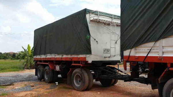 ขายรถพ่วง 24 ล้อ 2 เพลา แม่-ลูก กระบะเหล็กคอกเกษตรดั้ม HINO PROFIA K13C-335 แรง รถสวยๆราคา2000000 จัดแน้นร์ได้ สนใจโทร