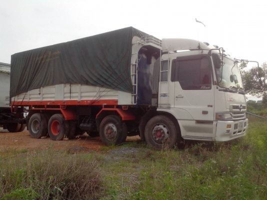 ขายรถพ่วง 24 ล้อ 2 เพลา แม่-ลูก กระบะเหล็กคอกเกษตรดั้ม HINO PROFIA K13C-335 แรง รถสวยๆราคา2000000 จัดแน้นร์ได้ สนใจโทร