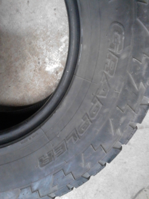 265/70R16 NITTO TERRA GRAPPLER ALL TERRAIN  มี 2 เส้น TEL.081-427-3941