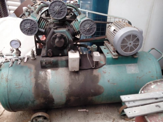 ปั๊มลมฟูเช็ง 10 HP ขาย 520ลิตร มือสอง