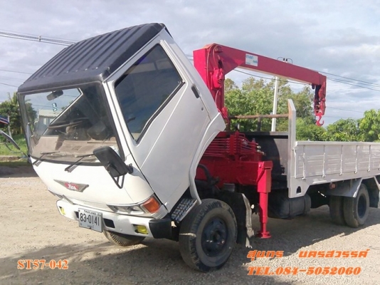 ขายด่วน รถบรรทุก 6 ล้อ HINO 117 แรง พร้อมเครน TADANO 3 ตัน 3 ท่อน สภาพพร้อมใช้งาน ราคาสุดคุ้ม ขายด่วน รถบรรทุก 6 ล้อ HINO 117 แรง พร้อมเครน TADANO 3 ตัน 3 ท่อน สภาพพร้อมใช้งาน ราคาสุดคุ้ม